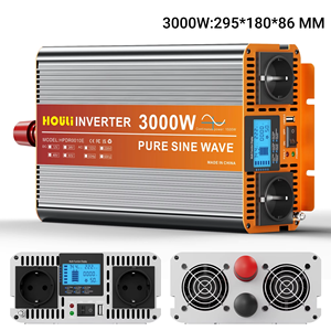 Inversor de Corriente de Onda Sinusoidal Pura HOULI 3000W/4000W/5000W/6000W/7000W, Inversor de Energía 12V/24V 220V para Automóvil - Product Image 5