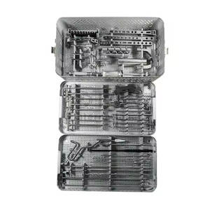 Juego de clavos de enclavamiento femoral ortopédico, clavos intramedulares, fijación ósea del fémur, implante ortopédico quirúrgico, instrumentos médicos - Product Image 1