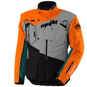 Veste matelassée orange pour homme à capuche Vêtement d'hiver matelassé Fermeture éclair Léger Isolé Veste décontractée - Product Image 1