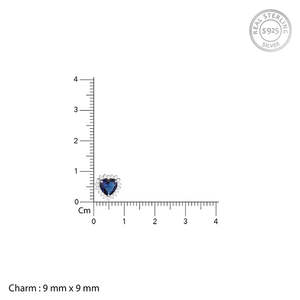ชุดเครื่องประดับหัวใจและไข่มุกชุบทอง18K ประดับด้วยเพทายและเพชรสำหรับงานแต่งงานหรือของขวัญ - Product Image 5