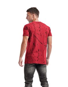 Camiseta de Hombre Roja con Logotipo Frontal, Manga Corta, Corte Regular, Cuello Redondo, Tejido de Punto, Casual, Transpirable, de Secado Rápido, Ecológica, de Poliéster - Product Image 6