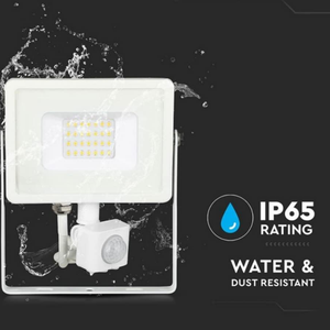 30 Watt Waterproof IP65 <strong>LED</strong> SMD Projector with White Sensor 2700 Lumen Flood Lights - Product Image 5