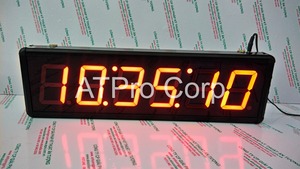 ATC-HHMM-L Modern Plastic <b>Digital</b> LED Wall <b>Clock</b> Battery Operated <b>Large</b>-Screen From ATPRO Vietnam - Product Image 4