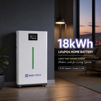 Système de stockage d'énergie solaire hybride domestique de 18 kW avec batterie