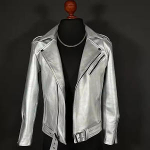 New Arrival Fashion Mens <b>Slim</b> Fit <b>Coat</b> Casual Windbreaker Outwear Leather Jacket Custom Jacket - Product Image 1