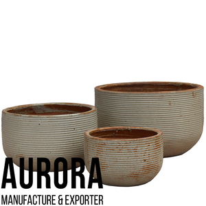 Vietnam Factory Decorative Modern Ceramic Clay Planters <b>Garden</b> <b>Ornaments</b> From Vietnamese Manufacturer - Product Image 1