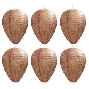 Suspendu Guêpe Abeilles Piège Insecte Simulé Guêpe Safe Dissuasion Répulsif Mouche Nid Ménage Jardin Piégeage Éléments <span class=keywords><strong>Lanterne</strong></span> - Product Image 2