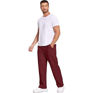 Ropa de calle 2025, pantalones de chándal de gran tamaño, pana ligera, logotipo personalizado, hombres, mujeres, gimnasio, Fitness, Boutique, marca de moda OEM - Product Image 5