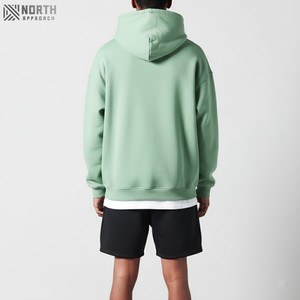 Nouvel arrivage de pull en molleton de coton pour filles, sweat à capuche court, couleur unie, logo personnalisé, respirant, élégant, saison d'automne - Product Image 2
