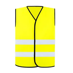 Gilet de sécurité et de confort personnalisable avec autocollants et lumières réfléchissants pour le merchandising Soltau - Product Image 1
