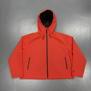 High Quality Cotton Fleece Boxy Zipup Hoodie Heavyweight Oversized Double Zipper Unisex Winter Y2K Custom Full Zip Hoodie - Product Image 2