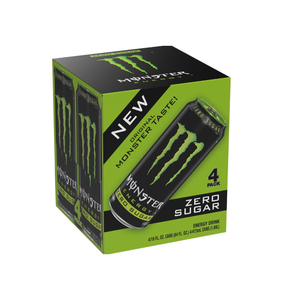 Boisson énergisante authentique Monsters sans sucre, 24x500ml, saveur originale, sans sucre, avec taurine et vitamines B, vente en gros - Product Image 3