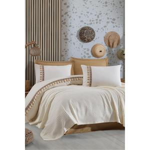 Copriletto doppio Clasy Boutique Set Ecru bohémien