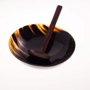 GUIDE FAIT MAIN DE HAUTE QUALITÉ ARTISANAL BOL EN CORNE POLI Ustensiles de cuisine pour servir la soupe et les nouilles Bol en corne élégant - Product Image 6