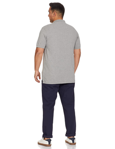 Polo pour homme en coton 100% de qualité supérieure, multi-designs, logo brodé, manches courtes, chemises décontractées, motif uni, taille plus - Product Image 5