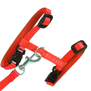 Imbracatura di Lusso per Gatti di Taglia Media con Guinzaglio, Stile Gilet Semplice, Colori Assortiti - Realizzata in Nylon e Poliestere per Animali Domestici di Taglia Grande e XL - Product Image 2