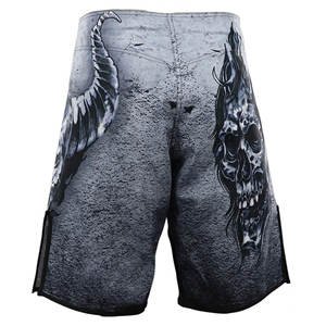 Shorts de boxe MMA personnalisés confortables en élasthanne/polyester de qualité supérieure à prix compétitif pour hommes avec marque privée - Product Image 3