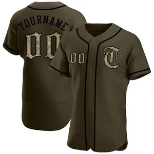 Maillots de Baseball Sublimés Personnalisés pour Hommes Impression Gradient Nom de l'Équipe Logo Numéro Motif Vierge Court Uniforme Sportif Softball - Product Image 4