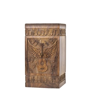 Wooden Box Cremation <b>Urn</b> for Human Ashes Adult Male Women Bird Handmade <b>Pet</b> Female Rosewood Burial Funeral <b>Casket</b> <b>Urns</b> Set of 4 - Product Image 4