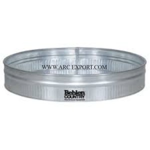 Hecho de forma redonda galvanizada, plantas de jardinería de interior, bañera de agua, diseño maravilloso, bañera de granja decorativa para el hogar de alta calidad - Product Image 6