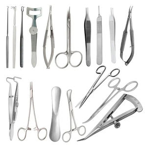 Ristow Kit d'instruments chirurgicaux de blépharoplastie en acier inoxydable à alimentation manuelle Chirurgie plastique Certifié CE ISO13485 Classe I - Product Image 2