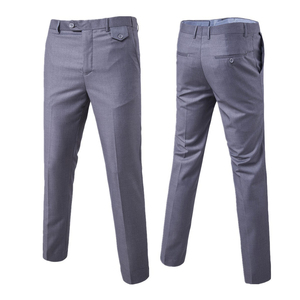 Nuevo Pantalón recto de alta calidad al por mayor, Pantalones chinos de mezcla de algodón, pantalones de golf informales formales para hombres - Product Image 2