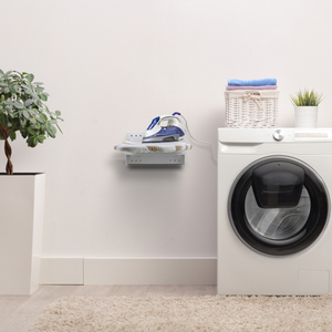 Tabla de Planchar Giratoria Emuca 180 Grados, Plegable, de Pared, con Acero y Madera, Color Blanco, Modelo 8089412, Origen España - Product Image 3