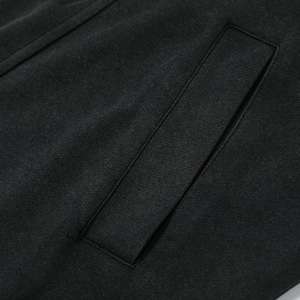 Sudaderas con capucha de estilo callejero americano para hombre, cárdigan lavado con cremallera, sudadera de punto de ajuste holgado para otoño personalizable - Product Image 4