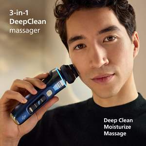 Afeitadora Eléctrica Triple Lift Cut System para Uso en Seco/Húmedo, Cuchillas Rotatorias de Precisión, Tecnología de Afeitadora Rotatoria de Repuesto, Lavable IPX7 - Product Image 5