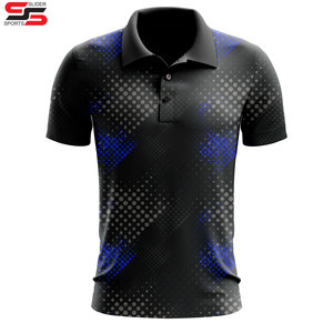 Polo Jersey Tshirt Maillots De Golf Personnalisable Adulte À Séchage Rapide Sublimation Vêtements Maillot De Football Recycler Des Matériaux - Product Image 1
