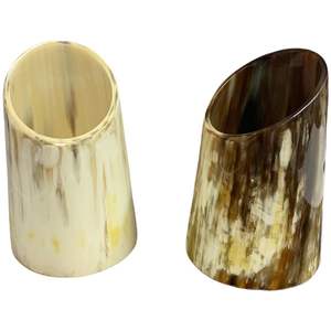 Bougeoir en corne de buffle design avec bougeoir en corne de boeuf à l'aspect naturel pour décoration thématique - Product Image 5