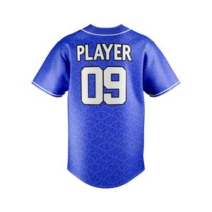 Uniforme de béisbol OEM de secado rápido, jersey de béisbol personalizado, bordado, jersey de béisbol de softbol a la moda - Product Image 2