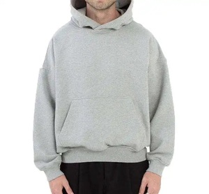 Sudaderas con capucha para hombre, ropa de calle Unisex, cuello redondo de alta calidad, manga larga, cuello redondo liso, Sudadera con capucha de gran tamaño para hombre - Product Image 3