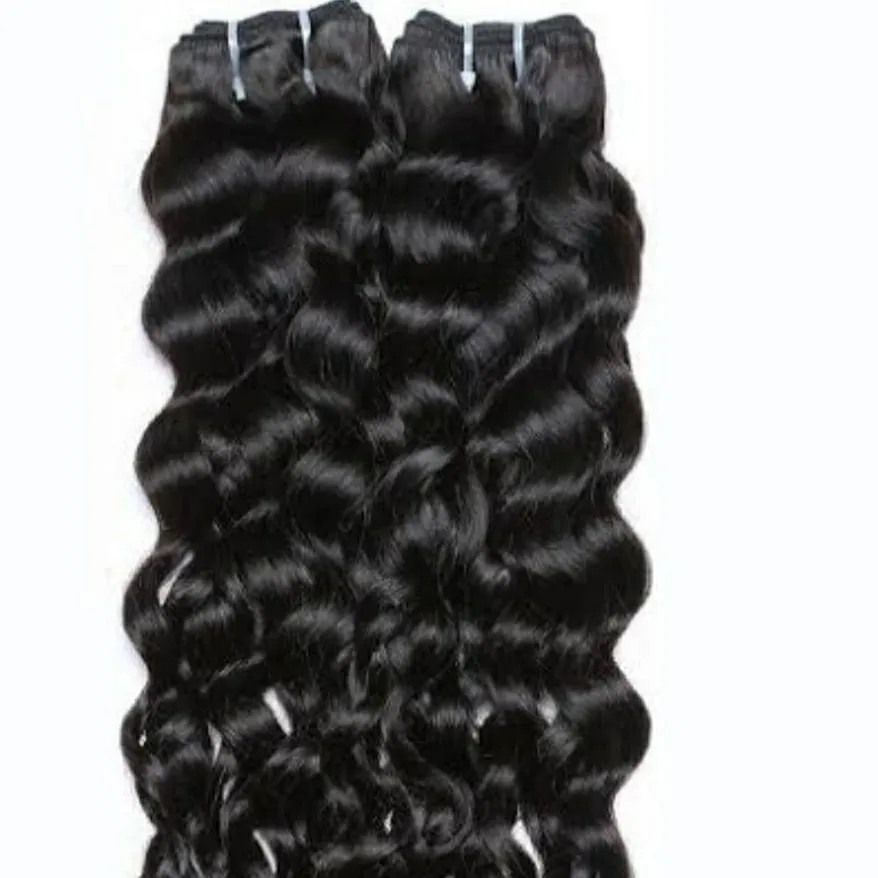 INDIAN REMY TEMPLE UNPROCESSED VIRGIN HUMAN HAIR EXTENSIONS MACHINE WEAVES AND CLIP ONS ARE MADE NATURAL BLACK COLOUR SAMPLES