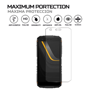 ฟิล์มกันรอยหน้าจอ Doogee Fire 3 Pro พร้อมคุณสมบัติป้องกันการกระแทก - Product Image 2