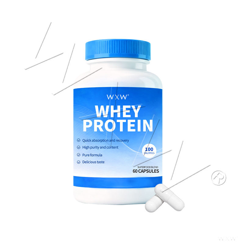 Capsules de protéines de lactosérum