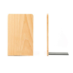 Letter Bookend <b>Book</b> Lovers Gift Bookend Wood Concrete Bookend Mid Century Modern <b>Books</b> Lovers Day Gift Danish Modern <b>Decor</b> - Product Image 1