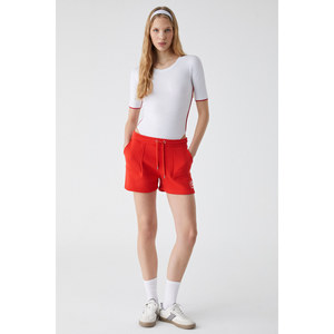 ETHIQUET MOGSUS Body slim à col rond et manches courtes avec boutons-pression pour femme - Product Image 2