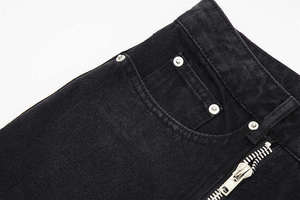 Jeans de Mezclilla para Hombre al por Mayor, Corte Recto y Holgado, 100% Algodón, Ecológicos, Transpirables, Resistentes al Viento, de Secado Rápido, Casuales, para Otoño - Product Image 4