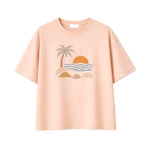 Camiseta Unisex Casual Lisa de Poliéster/Algodón, Manga Corta, Corte Regular, Ecológica, de Secado Rápido, Tejido Jersey Suave y Transpirable para Uso Diario - Product Image 1