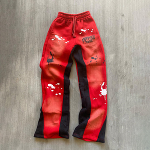 กางเกงวอร์มผ้าซักได้สำหรับผู้ชายกางเกงวิ่งจ็อกเกอร์ผ้าปะติดแบบปรับแต่งได้ - Product Image 3