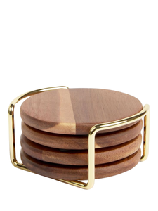 Sous-verre en noyer de conception nouvelle, pour le café, le thé, la table, sous-verre décoratif moderne - Product Image 5