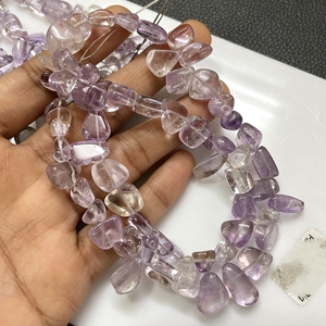 Ametrino Smooth Nugget Shape Beads Natural Purple Gemstone Venta al por mayor Beads Shop - Product Image 1