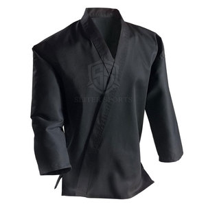 Nuevo Uniforme de Karate Ligero y Transpirable 100% Algodón, Diseño y Logotipo Personalizados, Ropa de Combate a Bajo Precio para Artes Marciales - Product Image 2