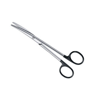 Mayo Supercut Manual Surgical <b>Scissors</b> <b>Curved</b> 165mm 6.5inch Wave Cut Blunt/Blunt Class II OEM Private Label Available CE - Product Image 1