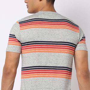 Maillots de sport personnalisés OEM ODM, t-shirts pour hommes avec impression par sublimation, logo imprimé sur le devant, style formel, vente en gros de t-shirts pour hommes - Product Image 4