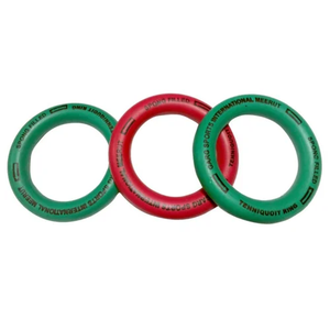 Anneau de Tennikoit résistant adapté à une utilisation en extérieur, construit pour la stabilité, le contrôle et la manipulation sûre pendant l'anneau à rythme rapide - Product Image 5