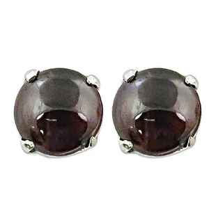 Boucles d'oreilles clous en zircon rond plaqué or et rhodium pour femmes, pour fiançailles, mariage, anniversaire et fête, style religieux - Product Image 1
