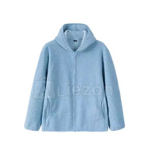 Veste polaire pour femmes la plus vendue de haute qualité conception personnalisée vente en gros de veste polaire d'hiver pour femmes - Product Image 1