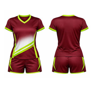Uniformes de Voleibol Unisex Profesionales Hechos a Medida 2026, 100% Poliéster, Impresión Digital Personalizada - Product Image 1